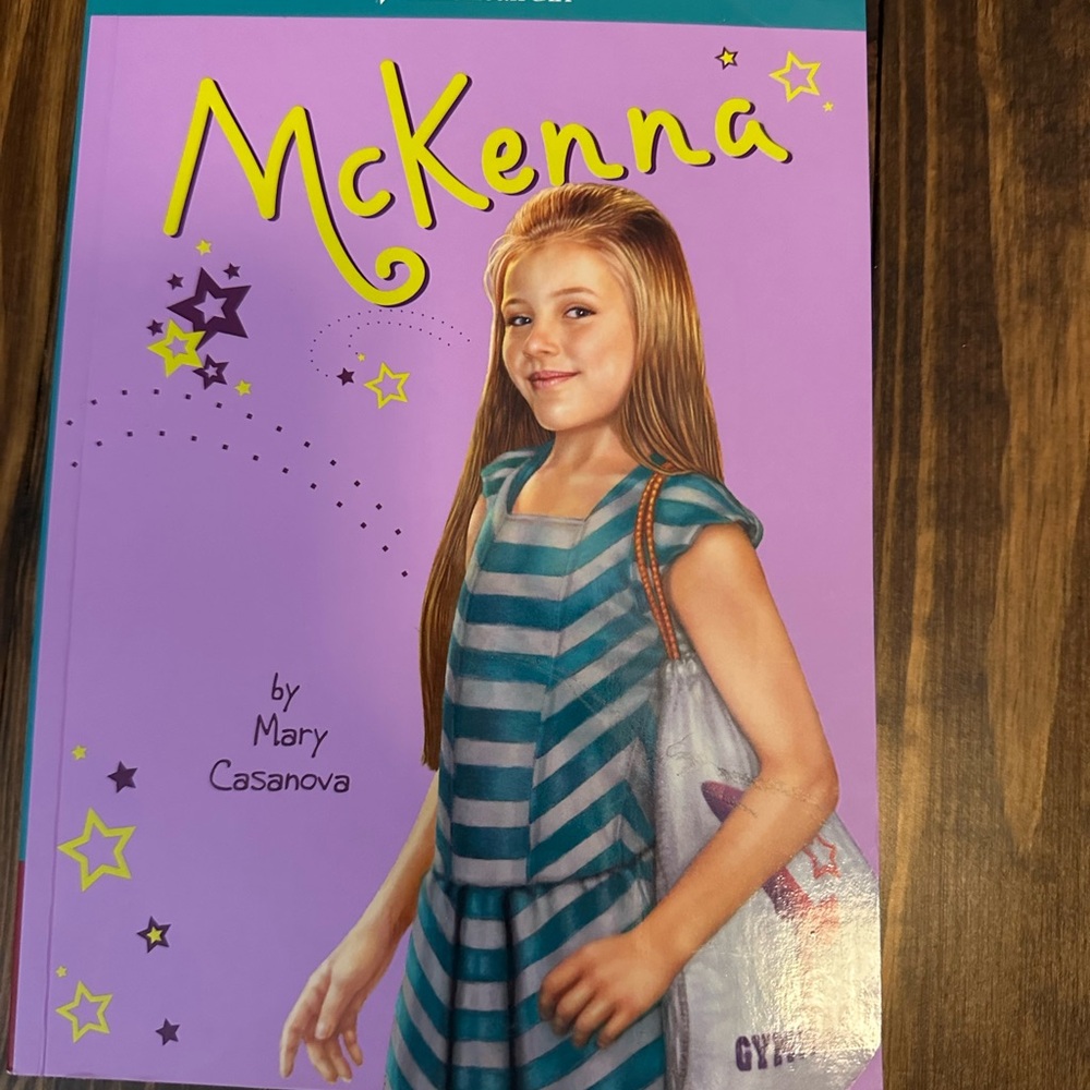 American Girl McKenna Book with Purple Cover